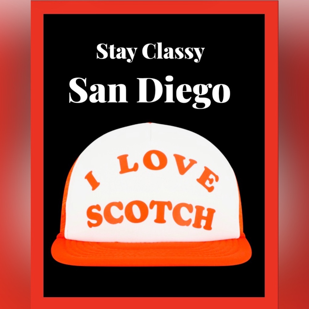 Anchorman Contenders Scotchy Foam Trucker w/Adjustable SnapBack